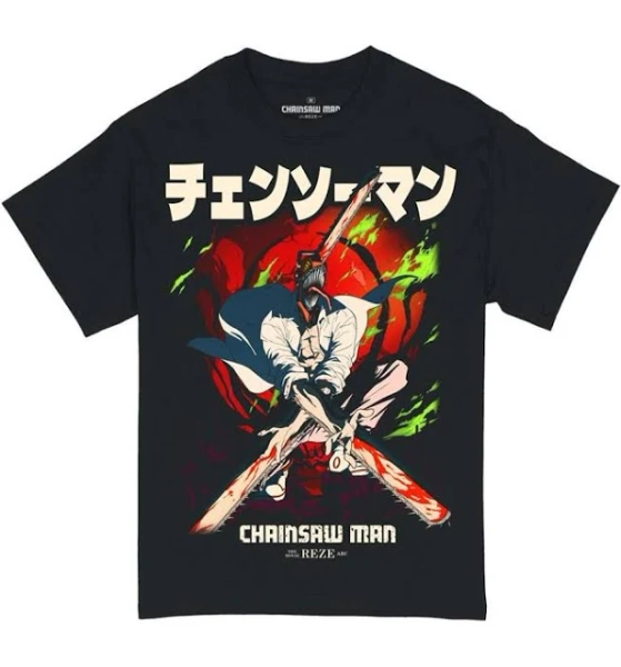 Chainsaw Man Reze Cover T-Shirt