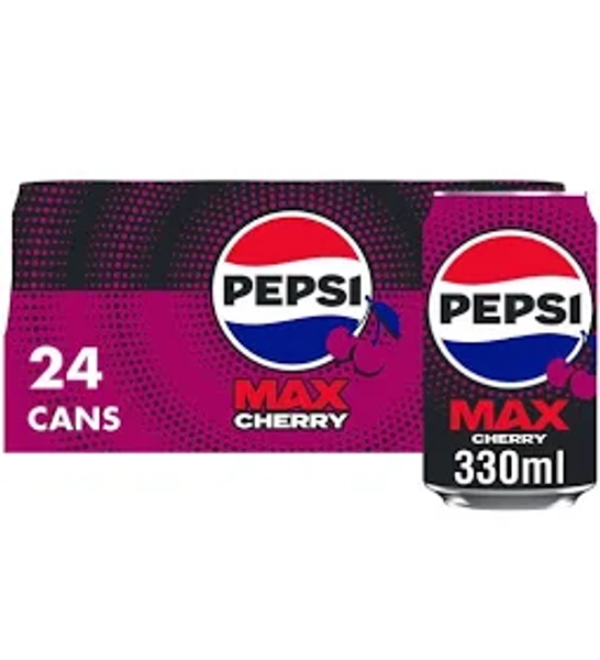 Pepsi Max Cherry Cans