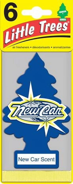 Little Trees Long-Lasting Automotive Air Fresheners, Blue, 2 Count