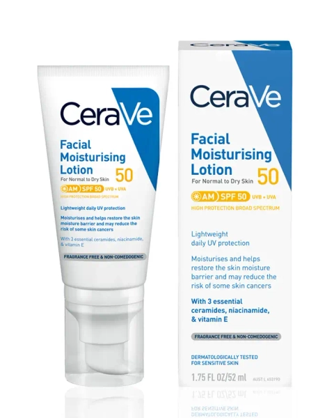 AM Facial Moisturiser SPF 50