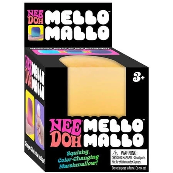 Needoh Mello Mallo Yellow Stress Ball