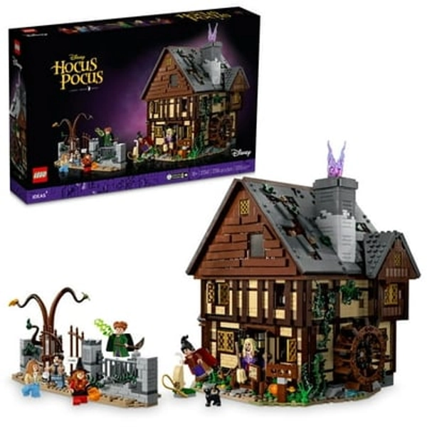 LEGO Systems Inc LEGO Disney Hocus Pocus Ideas The Sanderson Sisters  Cottage Collectible Building Set