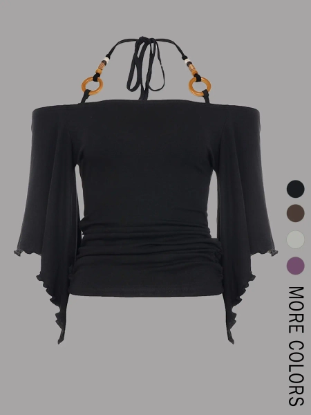 Women's Plain Tee, Casual Fashion T-shirt Top for Summer, Women's Clothing for Daily Outdoor Wear