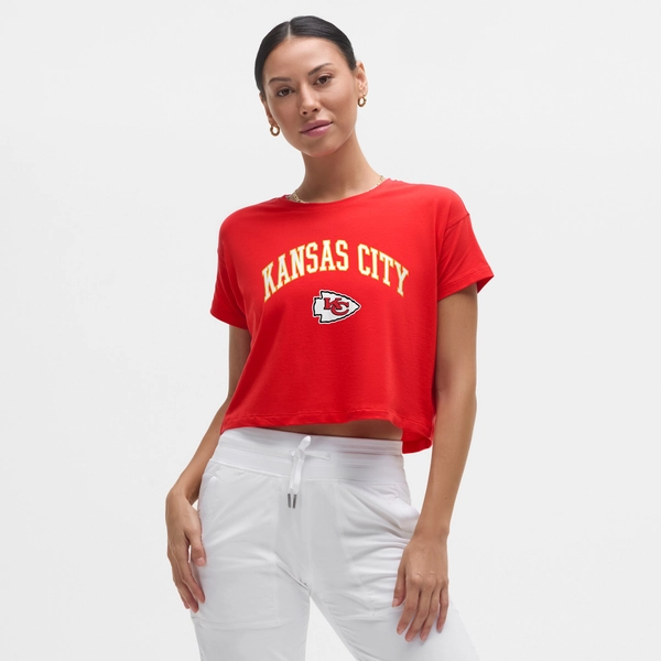 Women's Kansas City Chiefs lululemon True Red Cates T-Shirt