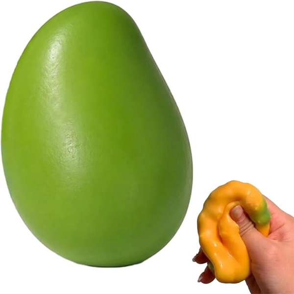 Crunchy Squishy Mango Squeeze Stress Ball Smushers Color Changing Fidget Toy with ASMR Crisp Sound High Elastic Decompression Toy for Anxiety Relief Funny Gift - Walmart.com