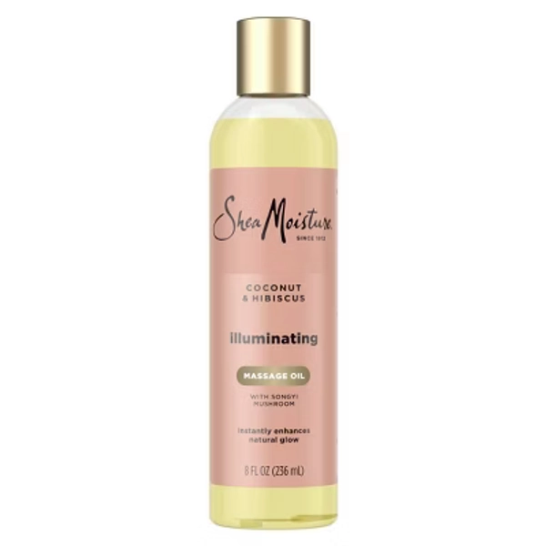 SheaMoisture Coconut and Hibiscus Bath Body and Massage Oil - 8 fl oz