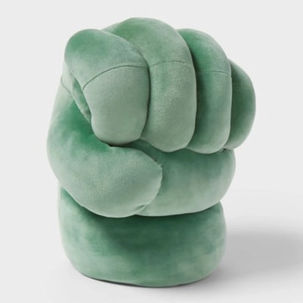 Marvel Hulk Fist Kids' Decorative Throw Pillow - The Marvel Collection by Pillowfort™
