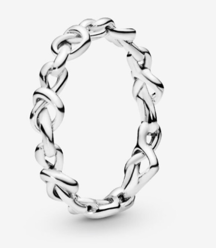Knotted Hearts Ring