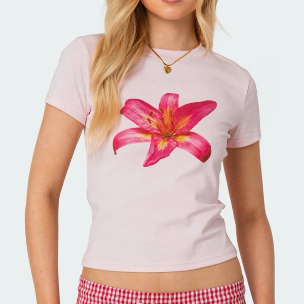 Edikted Women's Daylily T Shirt