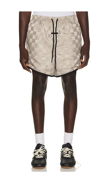 Checkered Gym Short