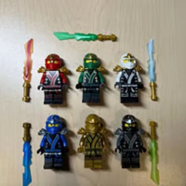 Lego Ninjago Final Battle Ninja kimono suit kai zane jay lloyd Unbrand minifigur