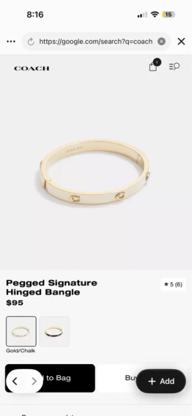 Coach Bracelet