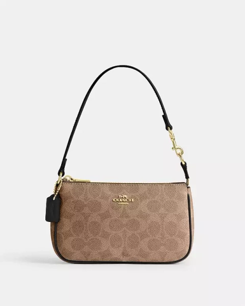Gold/Tan/Black Nolita 19 In Signature Canvas