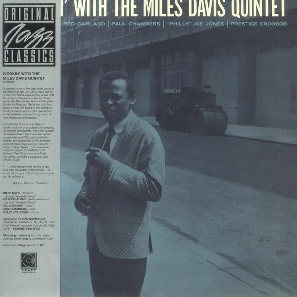 The MILES DAVIS QUINTET - Workin' With The Miles Davis Quintet Vinyl at Juno Records.