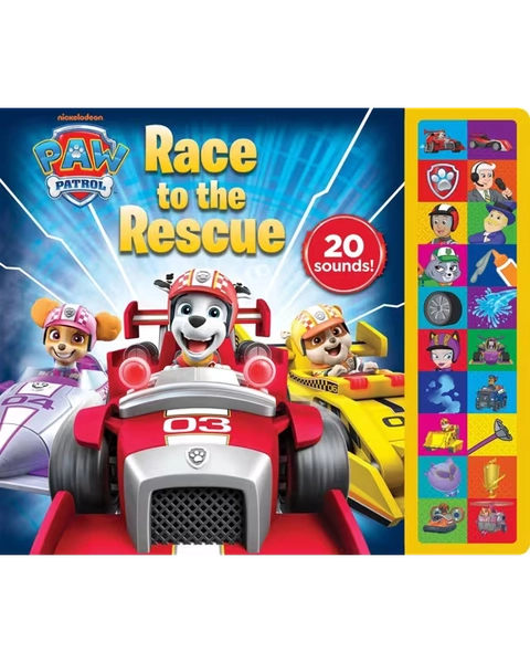 Nickelodeon PAW Patrol Race to the Rescue - Sound Book