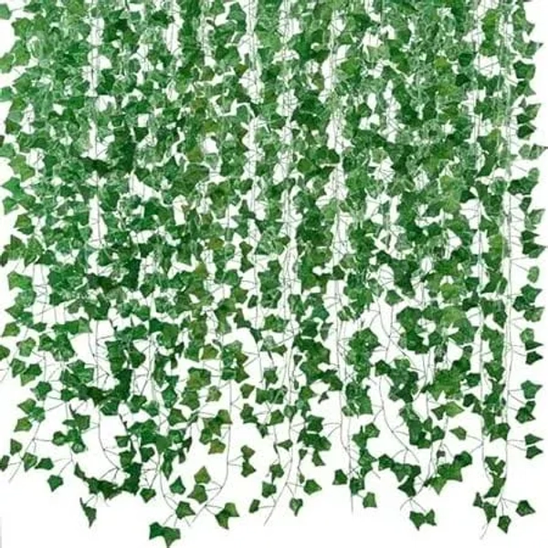 Fake Vines For Room Decor12 Pack 84 Feet Aesthetic Artificial Plant Ivy Leaves Hanging Greenery Garlands For Home Bedroom Wall Wedding Christmas Party