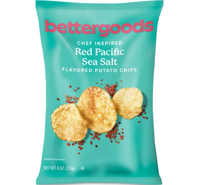 Bettergoods Chef Inspired Red Pacific Sea Salt Flavored Potato Chips