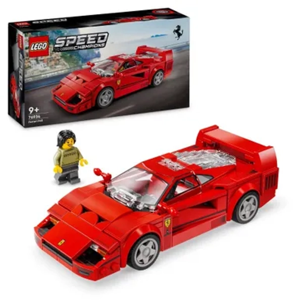 LEGO Speed Champions, Supersamochód Ferrari F40, 76934 - smyk.com