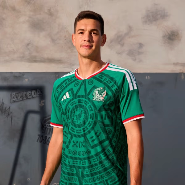 Mexico 26 Home Authentic Jersey
