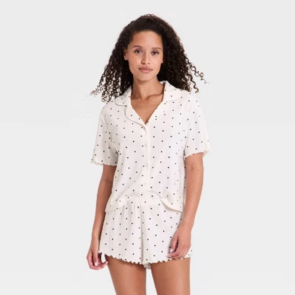 Target Women's Shirt & Shorts Pajama Set
