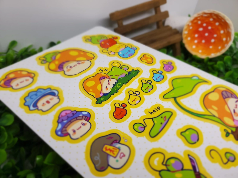 Maplestory // Vinyl Sticker Sheet
