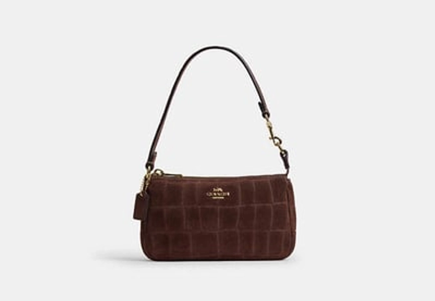 Coach Outlet Nolita 19 - Gold & Maple, Size: Mini
