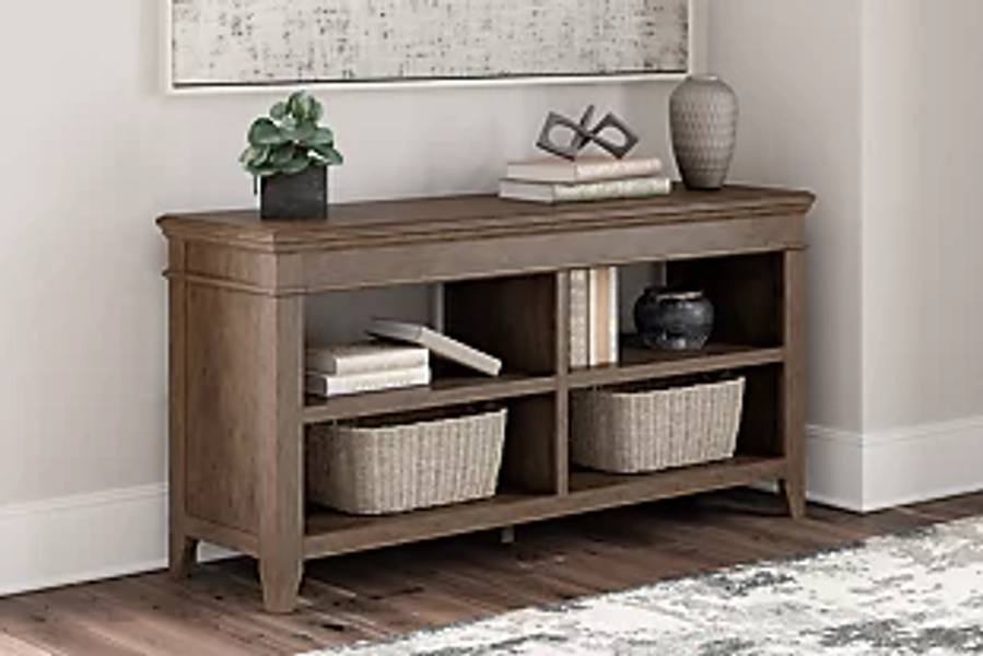 Janismore Credenza with 2 Adjustable Shelves