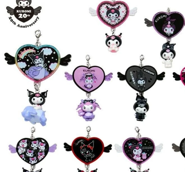Kuromi Retro Keychain Blind Box