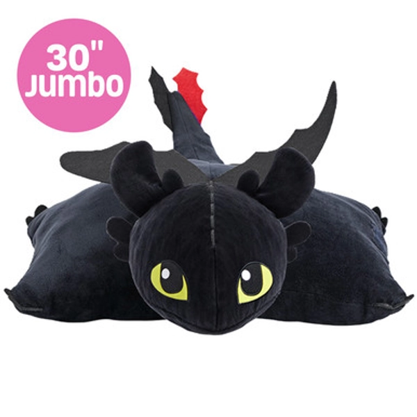 How to Train Your Dragon Toothless Jumbo 30" Plush Pillow Pet