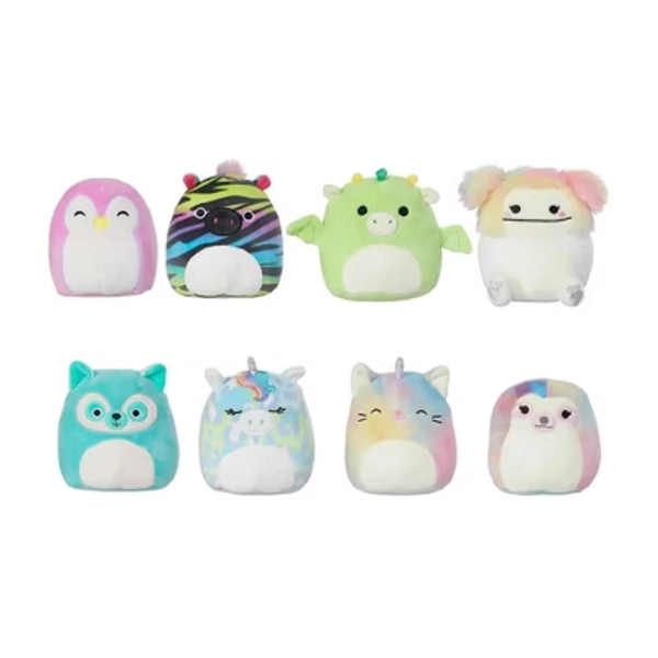 Kellytoy Squishmallows 5 Inch Mini Plush 8 Pack | Fantasy and Wildlife #2