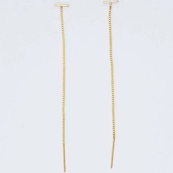 Accessorize in Style Chain Drop Earrings For Women