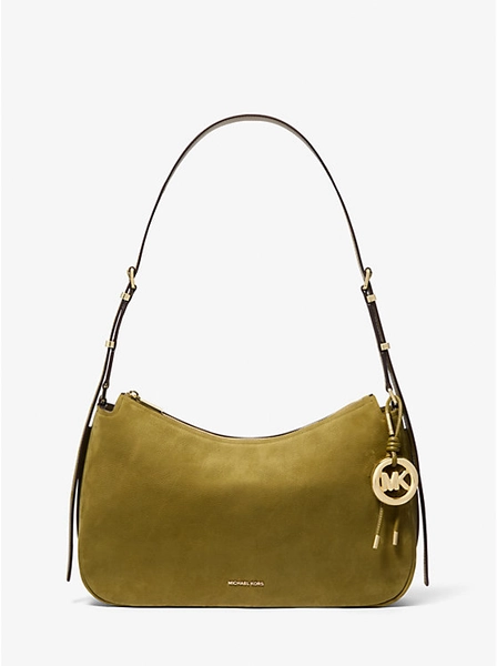 Nolita Medium Nubuck Shoulder Bag
