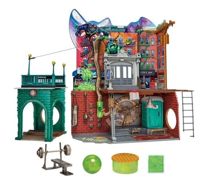 Playmates Teenage Mutant Ninja Turtles Mutant Mayhem Sewer Lair Playset