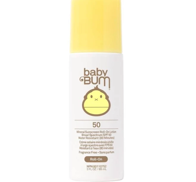 Baby Bum Mineral Roll-On Sunscreen SPF 50
