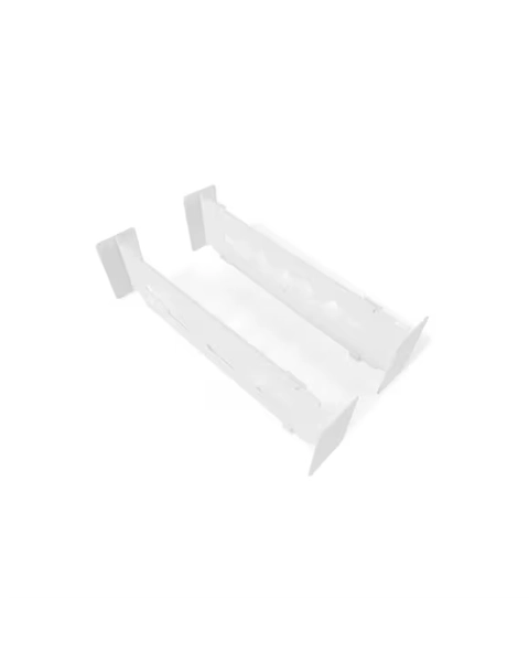 2 Expandable Drawer Dividers - White - One Size