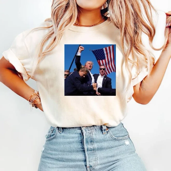 Trump AB Flag T-Shirt