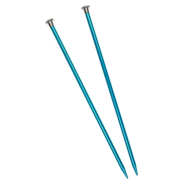 Simplicity Boye Aluminum Knitting Needles, 10 in Size 10, 2 Count Blue