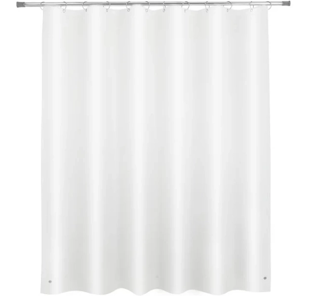 Mainstays Medium Weight Peva Shower Liner