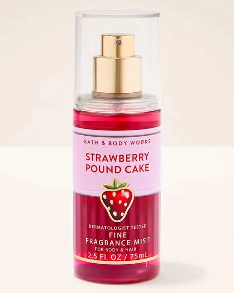 Strawberry Pound Cake Travel Size Fine Fragrance Mist