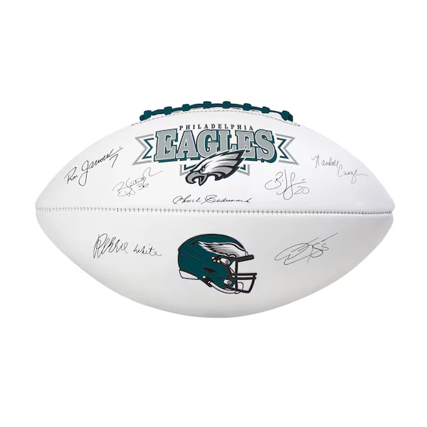 Philadelphia Eagles Legends Signature Football