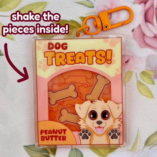 Dog Treats Shaker Charm