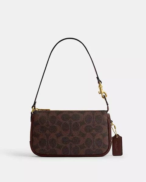 Brass/Maple Plaza Bag 18 In Signature Canvas