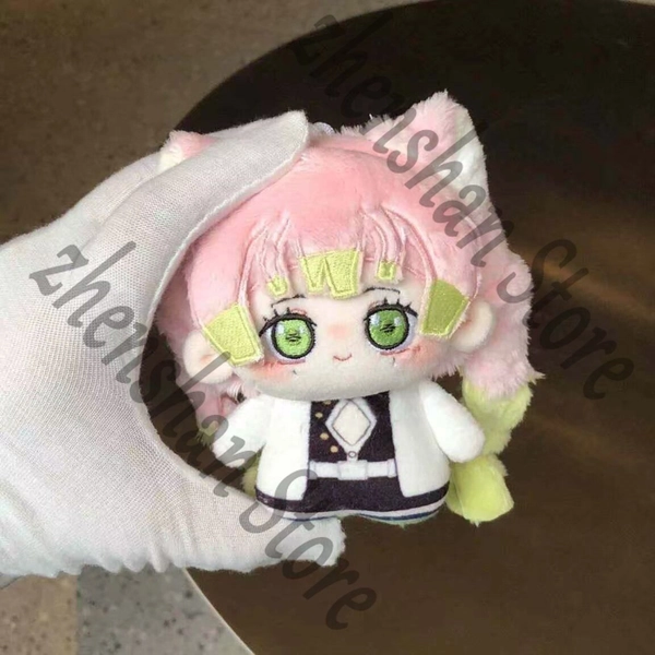 New Stuffed Toy Demon Slayer Kanroji Mitsuri Plush Doll Pendant Anime Gift 10cm