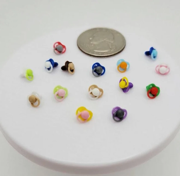 My Mini Baby Series 1 and 2 Pacifier Dollhouse Nursery Accessory