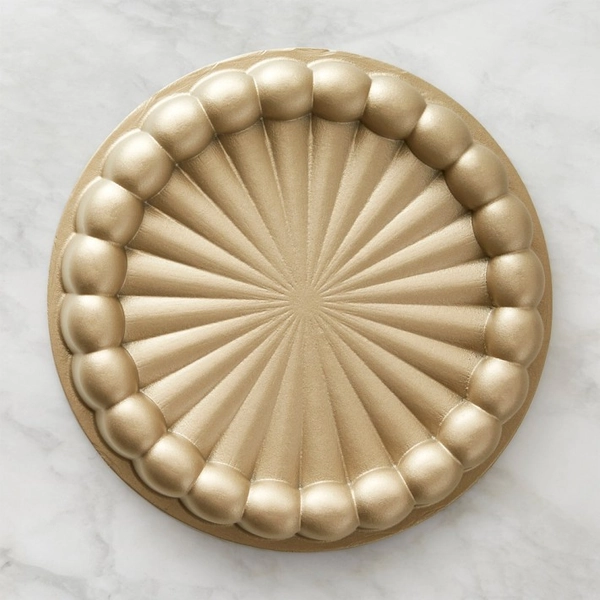 Nordic Ware Nonstick Cast Aluminum Charlotte Cake Pan