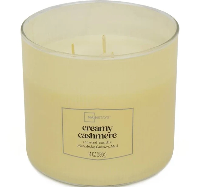 Mainstays Textured Wrapped Candle