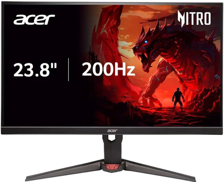Acer – Nitro XV240Y 23.8" FHD 200Hz 0.5ms FreeSync Premium IPS Gaming Monitor