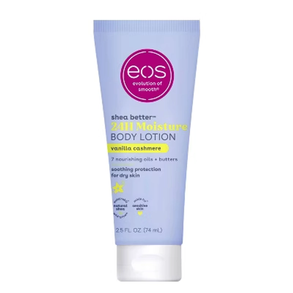eos Mini Body Lotion - Vanilla Cashmere - Travel Size - 2.5 fl oz