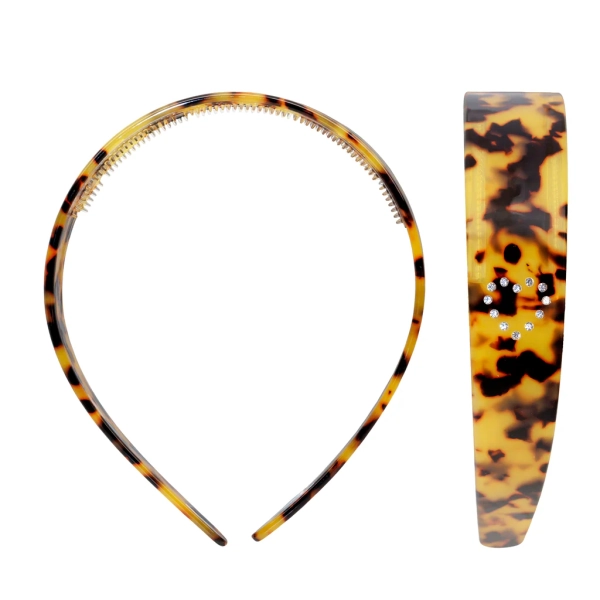 Starlet Headband in Tortoise Heart