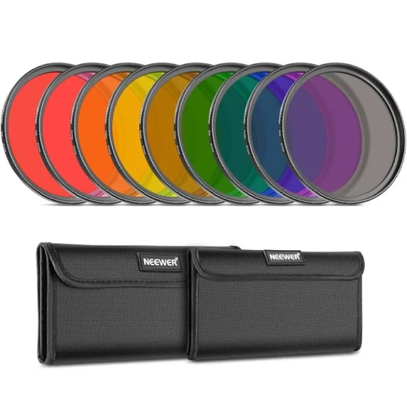 Neewer 58mm Full Color Lens Filter Kit 66600595